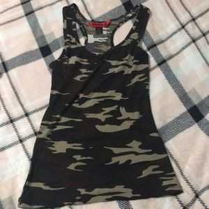 Camouflage tank top